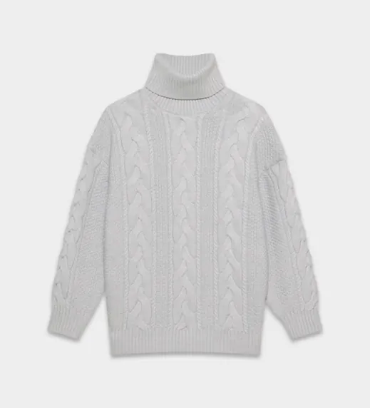 Knit Merino Wool Turtleneck